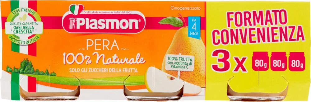 Pera omogeneizzato