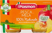 Pesca mela omogeneizzato plasmon