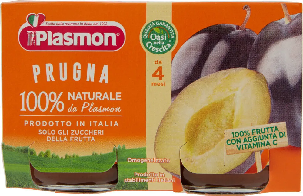 Prugna omogeneizzato