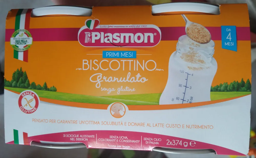 Primi mesi biscottino granulato senza glutine