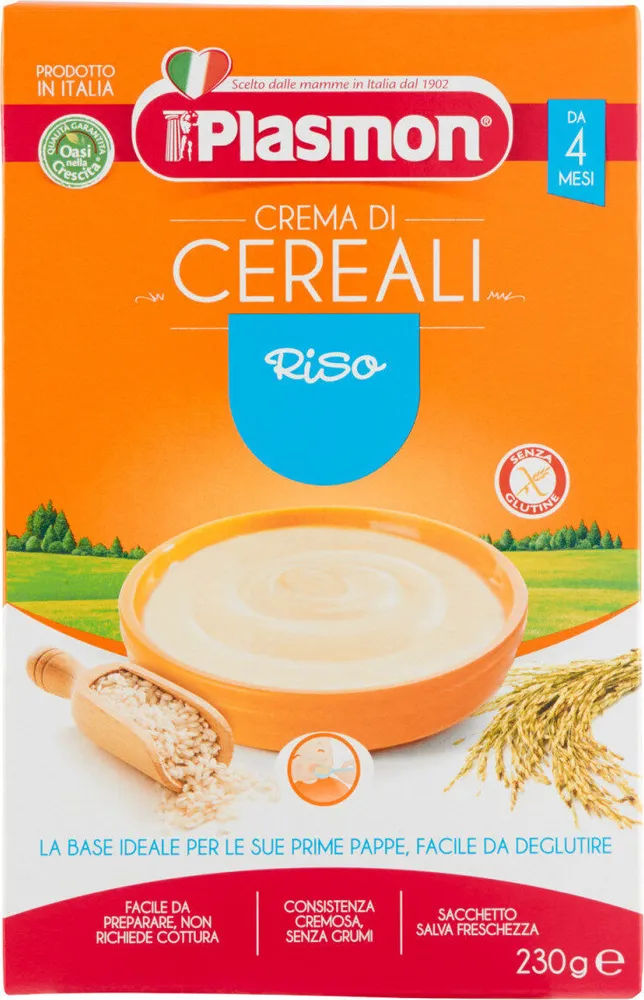 Crema di cereali riso