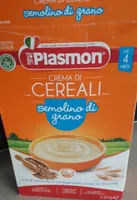 Crema di cereali semolino di grano