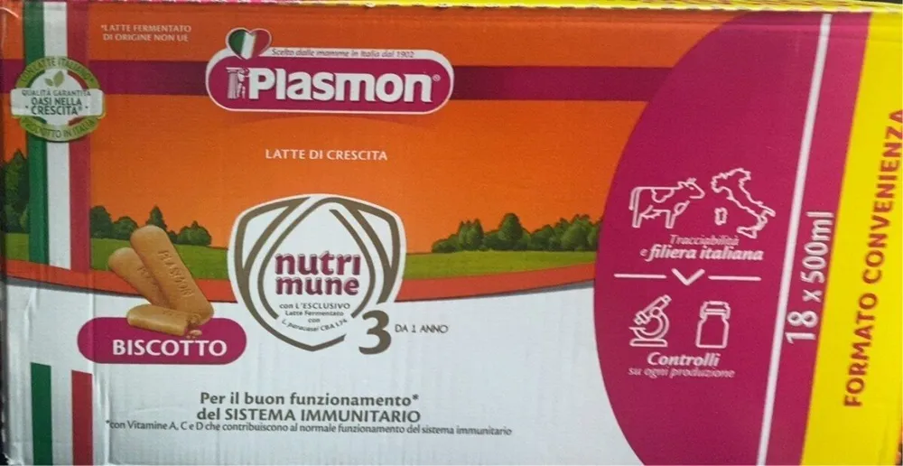 Plasmon latte di crescita