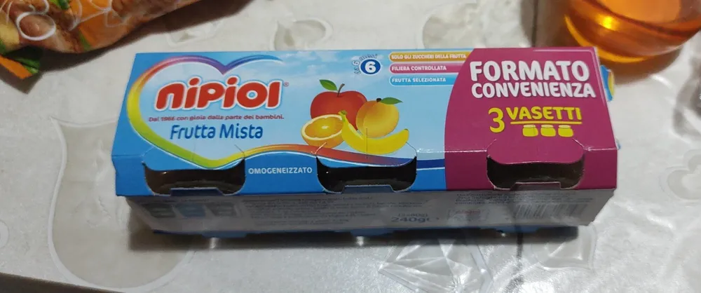 Omogenizzato frutta mista