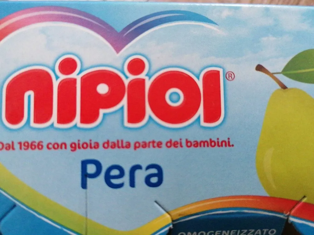 nipiol omogeneizzato pera