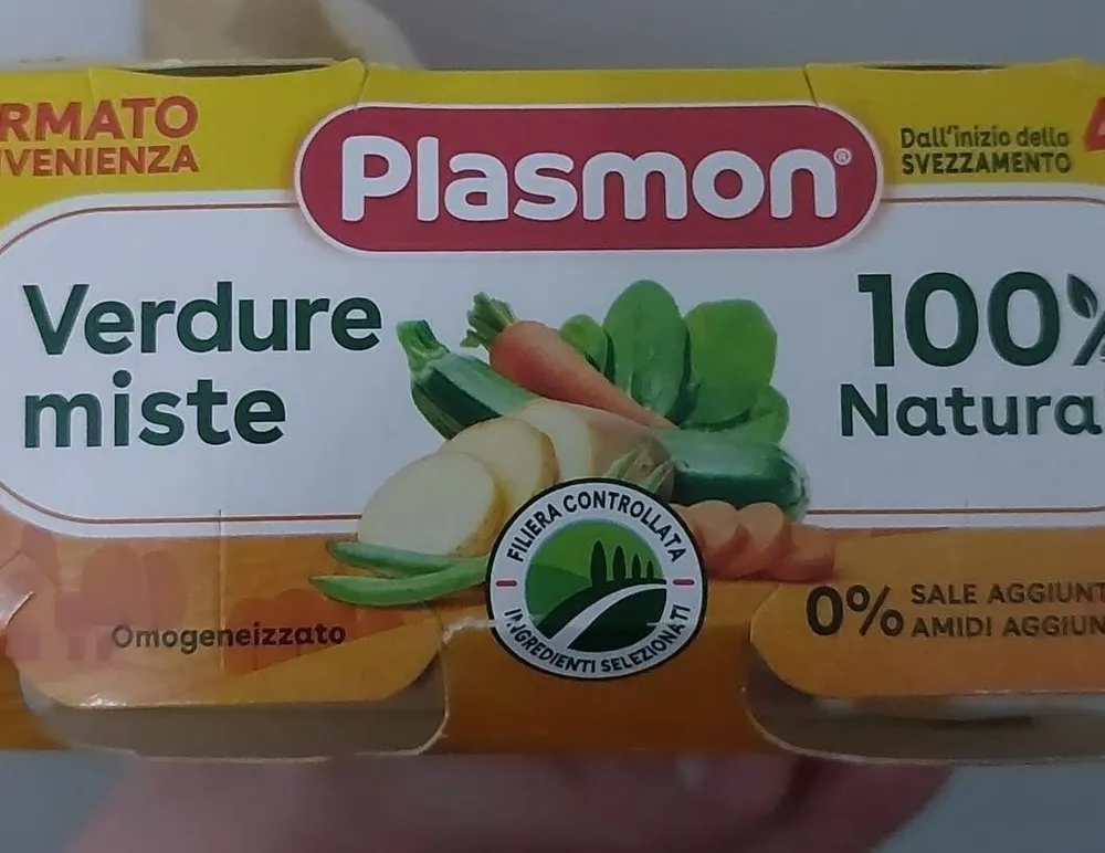 Verdure miste omogeneizzato