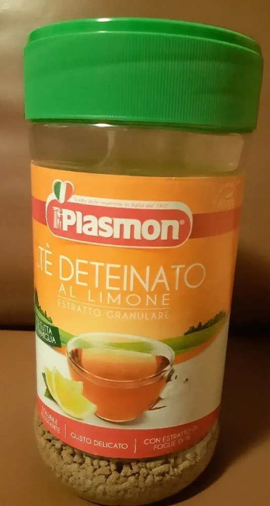 Tè deteinato al limone