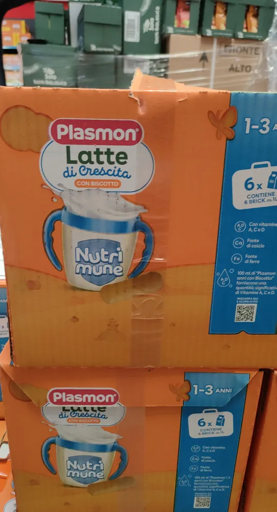 latte crescita Plasmon