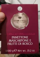 Panettone mascarpone e frutti di bosco