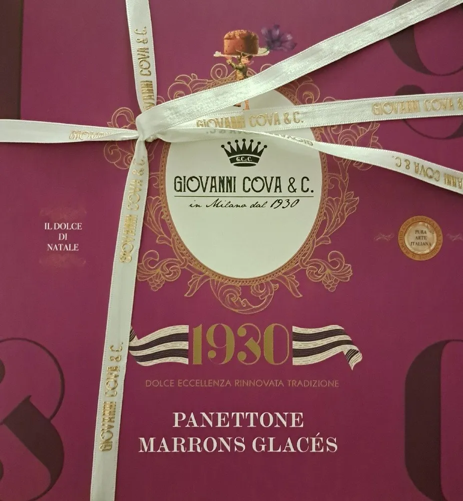 Panettone Marrons Glacés