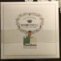 Panettone pere e cioccolato