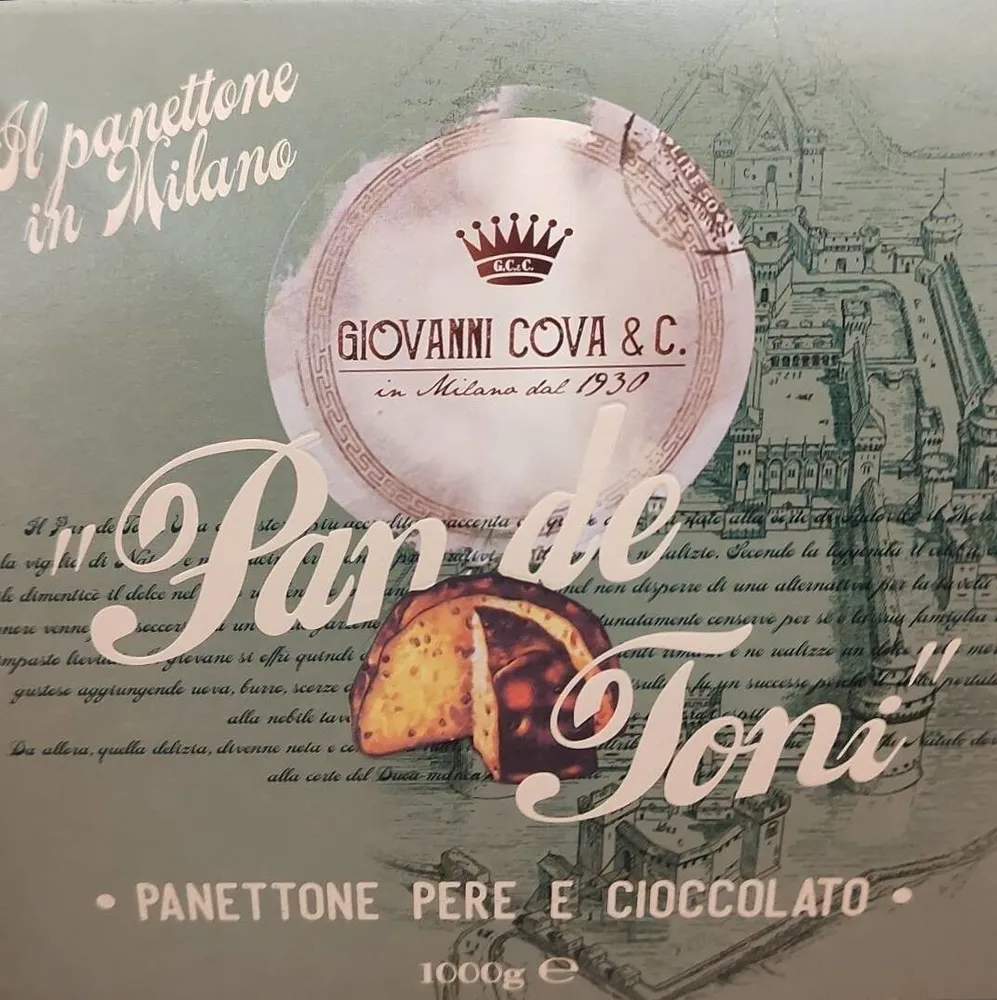 Pan de Toni - Panettone Pere e Cioccolato