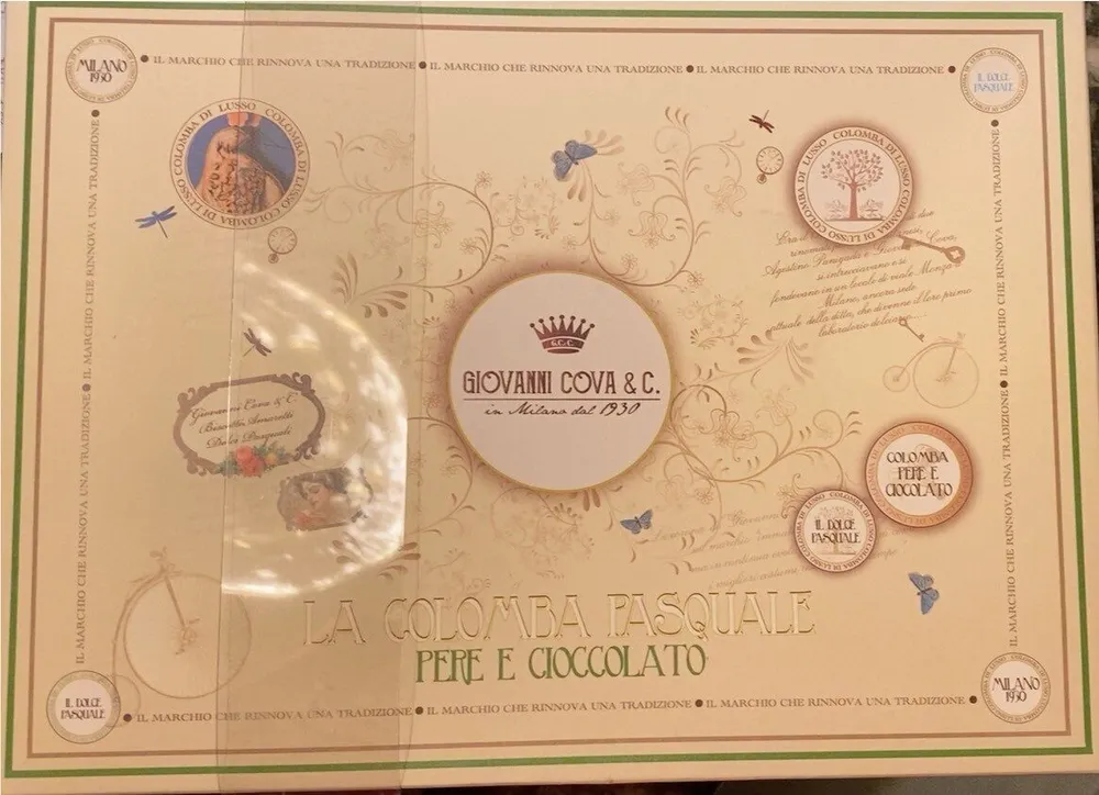 Colomba Pasquale Pere e Cioccolato