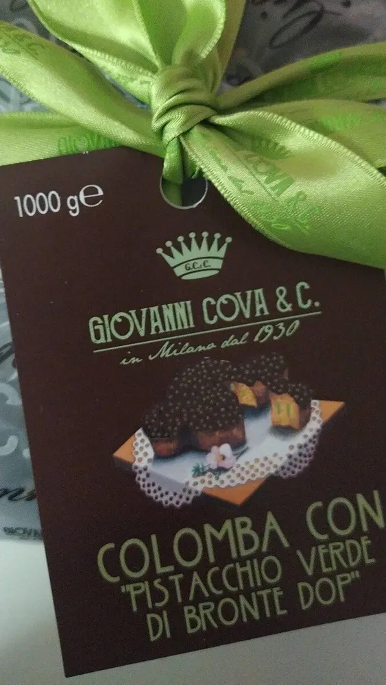 Colomba con pistacchio verde di bronte