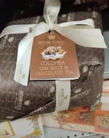 Colomba con gocce di cioccolato
