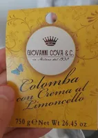 Colomba con crema al limoncello