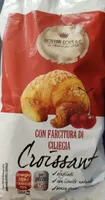Croissant con farcitura di ciliegia