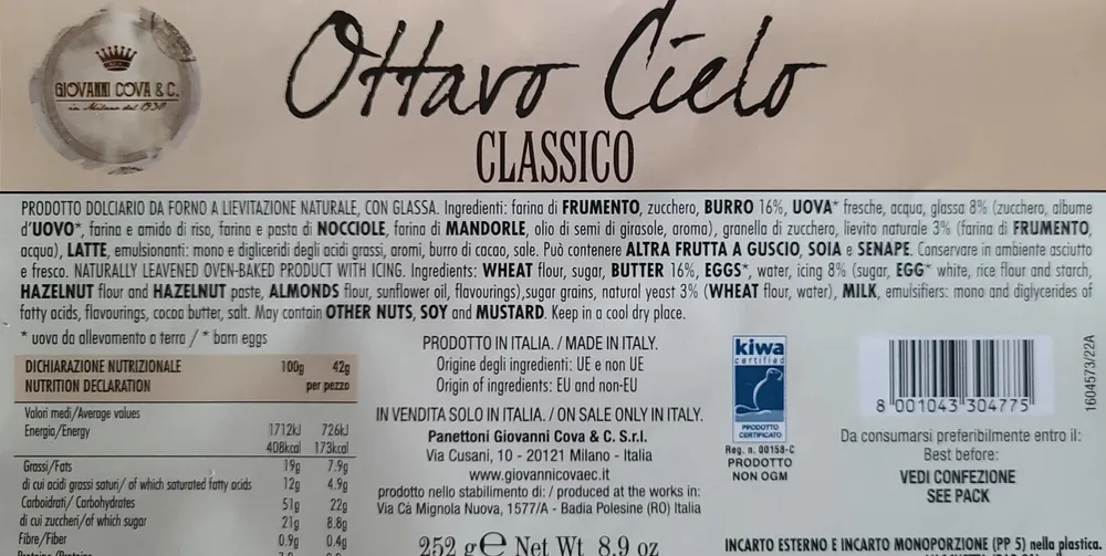 Ottavo Cielo classico