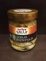 Coeurs D'artichauts Antipasto, Bocal De 285 Grammes, Marque Sacla