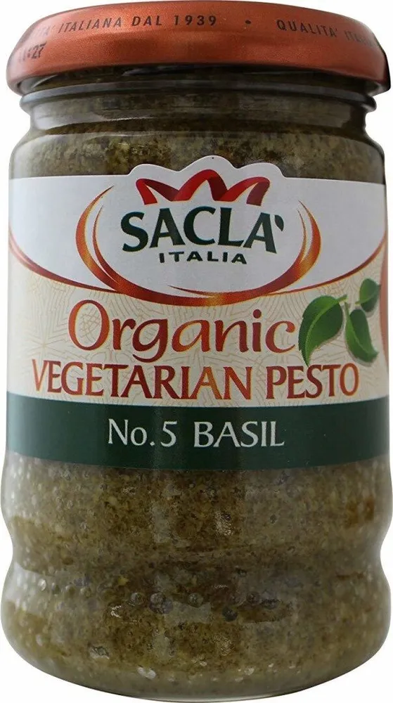 Organic Vegetarian Pesto Basil