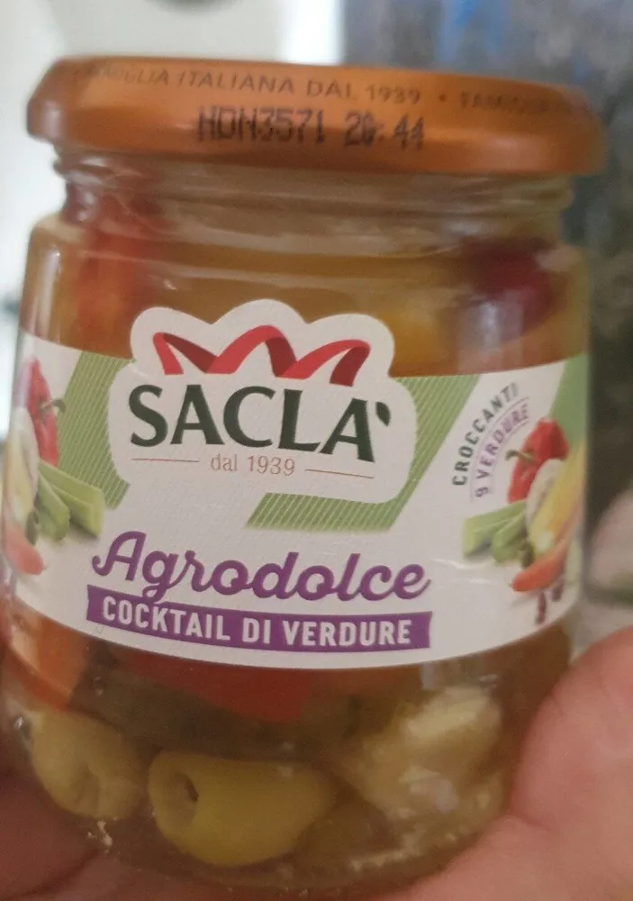 Agrodolce cocktail di verdure
