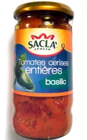 Sauce tomates cerises entières & basilic