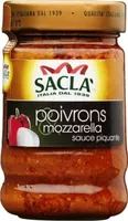 SAUCE POIVRONS MOZZARELLA 190 GR