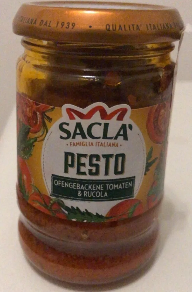 Pesto Tomaten al forno Rucola