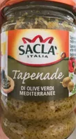 Tapenade DI OLIVE VERDI MEDITERRANEE