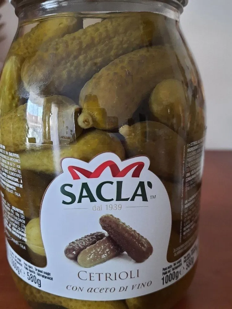 CETRIOLO con aceto di vino