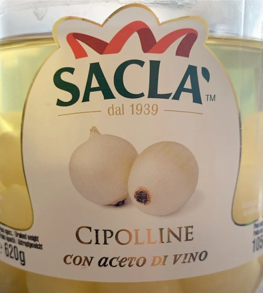 Cipolline con aceto di vino