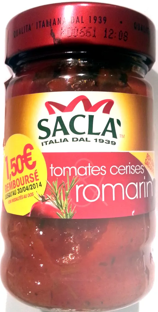 Sauce aux Tomates Cerises & Romarin