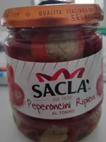 Sacla' Peperoncini Ripieni Tonno GR.280