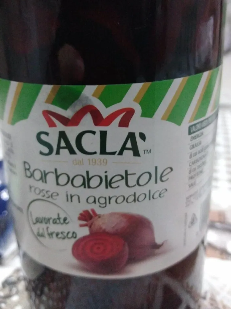 barbabietole rosse in agrodolce