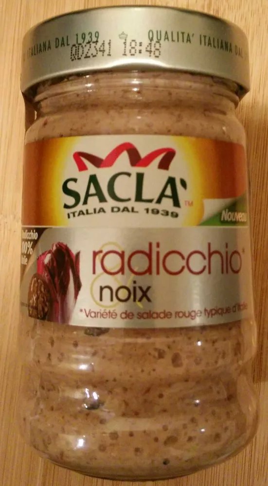 Sauce radicchio & noix