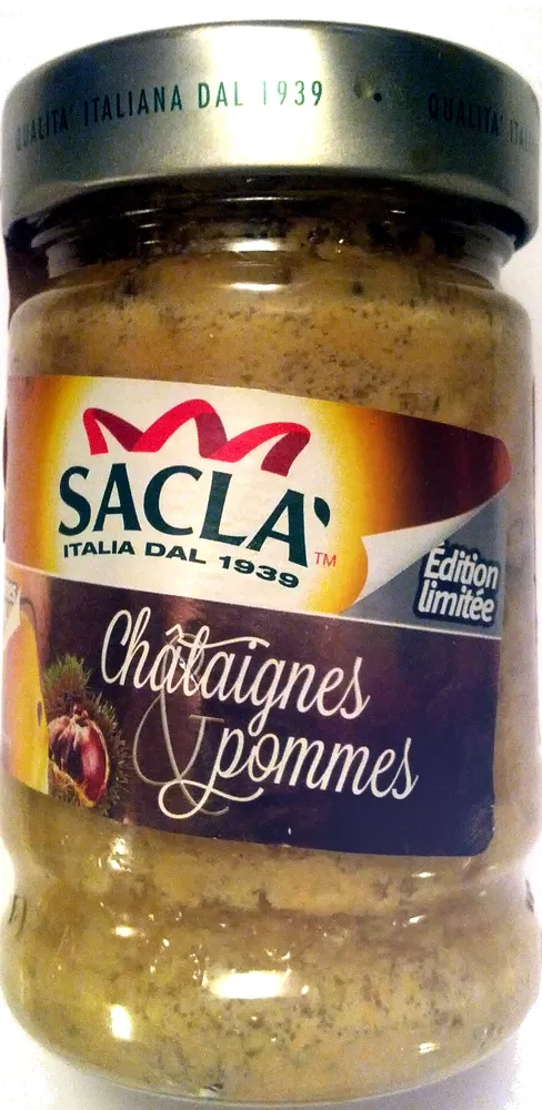 Sauce à la châtaigne et aux pommes