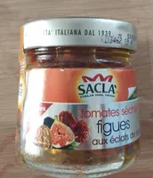 Tomates séchées, figues aux éclats de noix