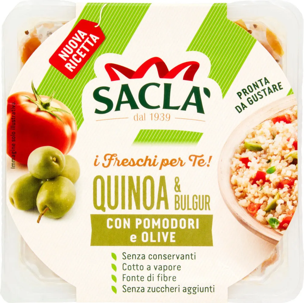 I freschIGPe te! quinoa & bulgu con pomodori e olive