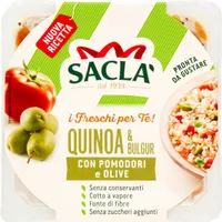 I freschIGPe te! quinoa & bulgu con pomodori e olive