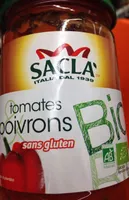 Sauce tomates et poivrons bio sans gluten