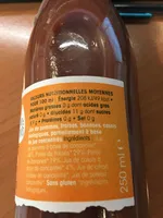 Jus fruits pomme fraise banane cassis bio