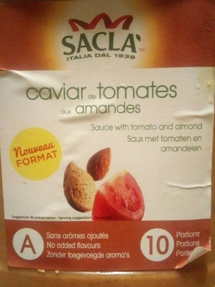 Caviar de tomates aux amandes