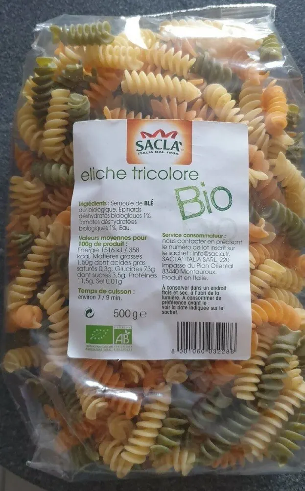 Eliche tricolore bio