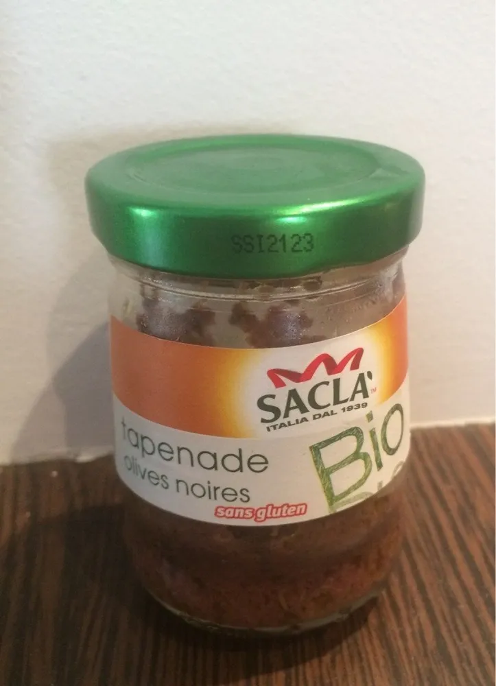 Tapenade olives noires Bio