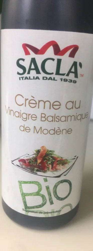 Creme au vinaigre balsamique