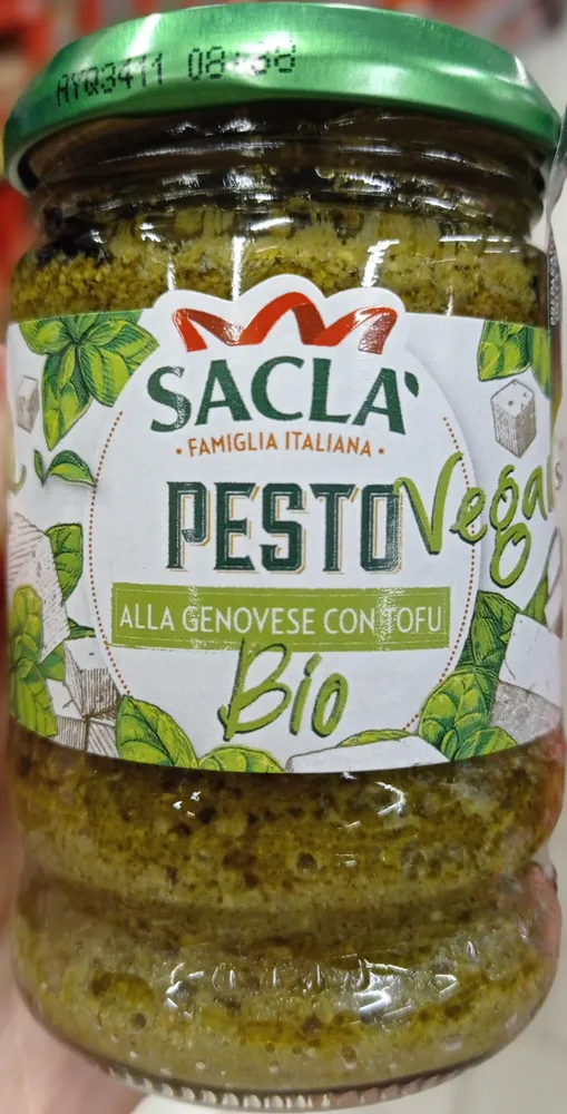 Pesto all Genovese con Tofu