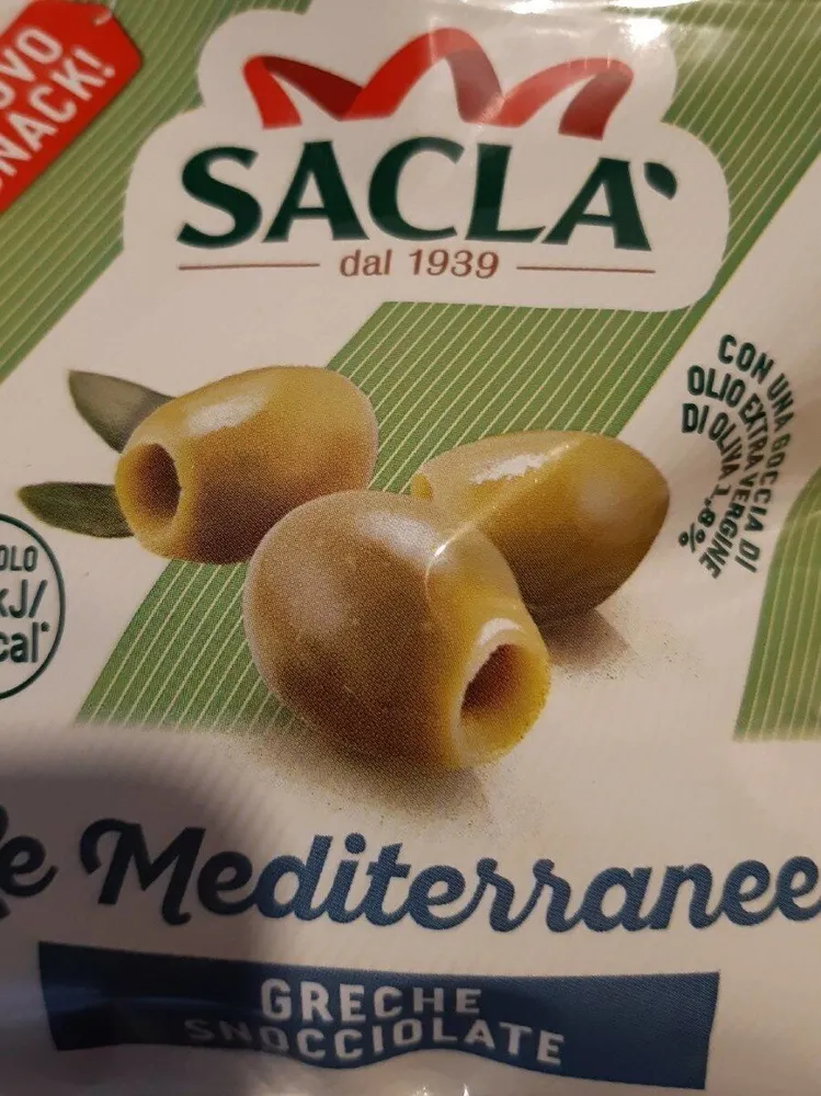 Le Mediterranee Olive Greche Snocciolate