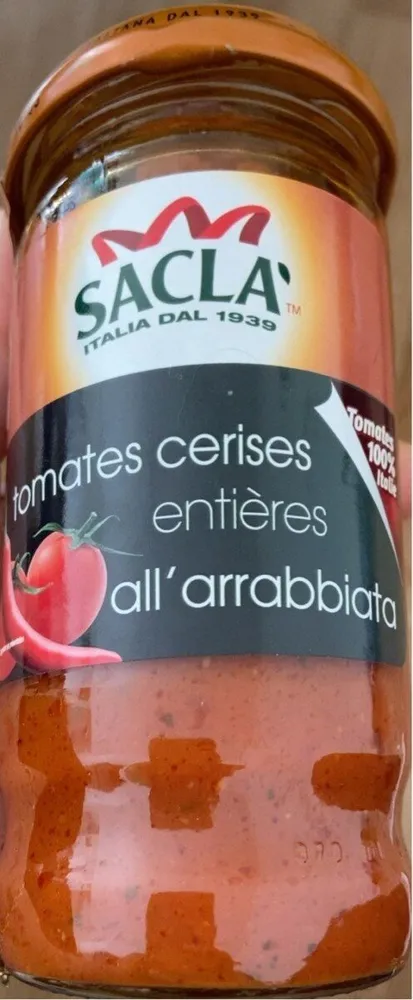 Tomates cerises entieres all’ arrabbiata