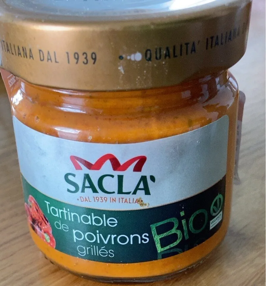 Tartinade de poivrons grillés Bio
