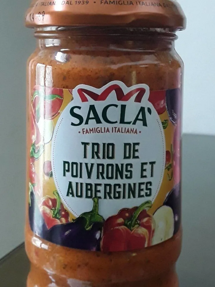 Trio de poivrons et aubergines